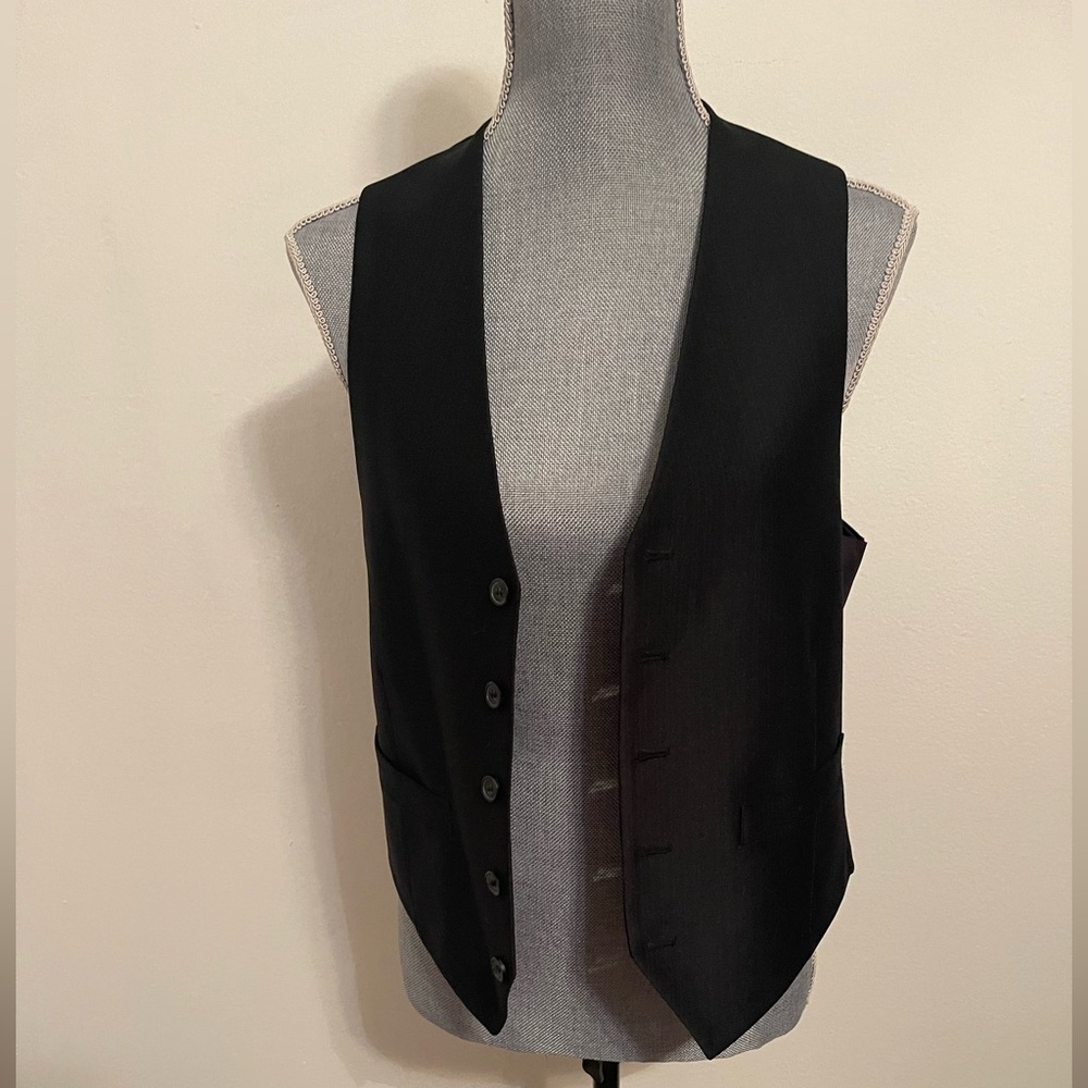 Classic Black Vest